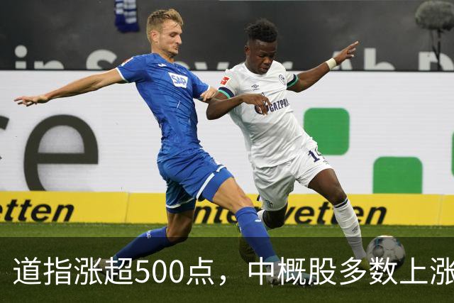 道指涨超500点，中概股多数上涨，新东方涨超5%，存储股跌幅收窄